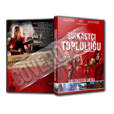 Suikastçı Topluluğu - Assassination Nation 2018 Türkçe dvd cover Tasarımı